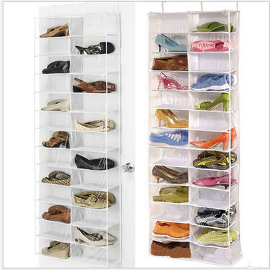 Over the Door Hanging Shoe Organizer