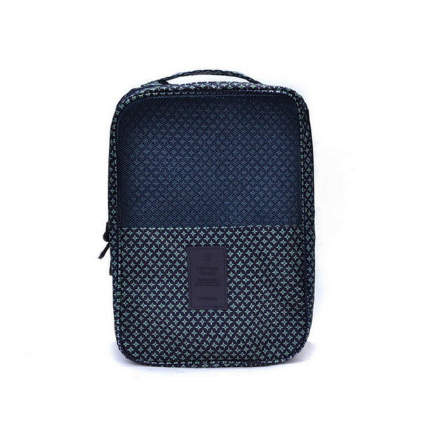 Lovely Floral Print Dual Shoe Bag